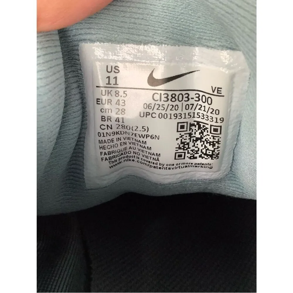 Nike Quest 2 Light Teal Mesh Athletic Low Top lace Up Women Running Shoes Sz 11